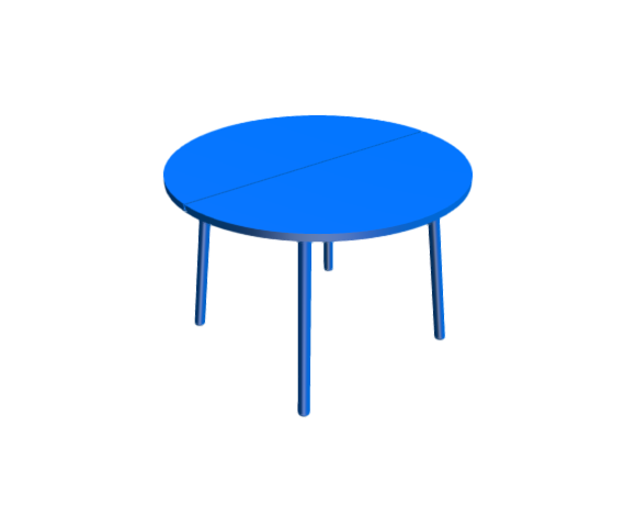 3D-Dimensions-Furniture-Dining-Tables-Run-Cafe-Table