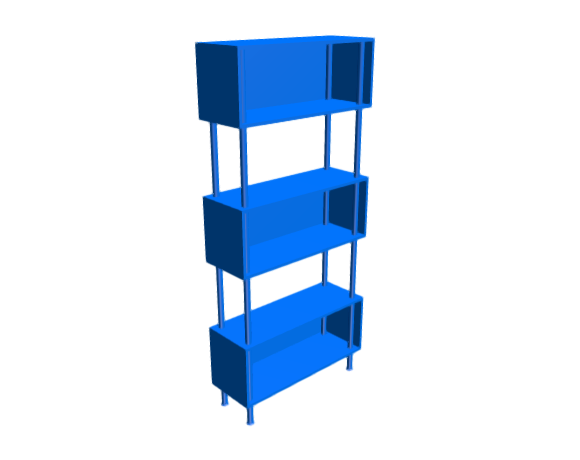 3D-Dimensions-Furniture-Bookcases-Chicago-3-Box