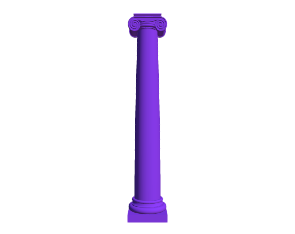 3D-Dimensions-Buildings-Stone-Columns-Greek-Ionic-Smooth-Large
