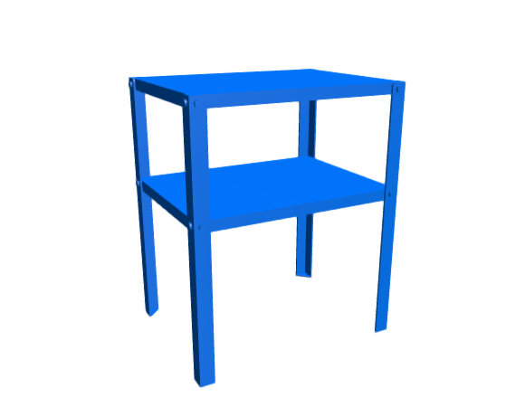 3D-Dimensions-Furniture-Nightstands-IKEA-Knarrevik-Nightstand