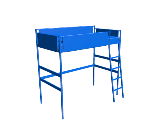 3D-Dimensions-Guide-Furniture-Bunk-Beds-Loft-Beds-IKEA-Vitval-Loft-Bed