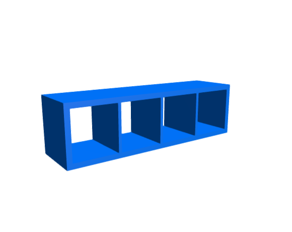 3D-Dimensions-Guide-Furniture-Bookcases-IKEA-Kallax-Shelf-Unit-4x1