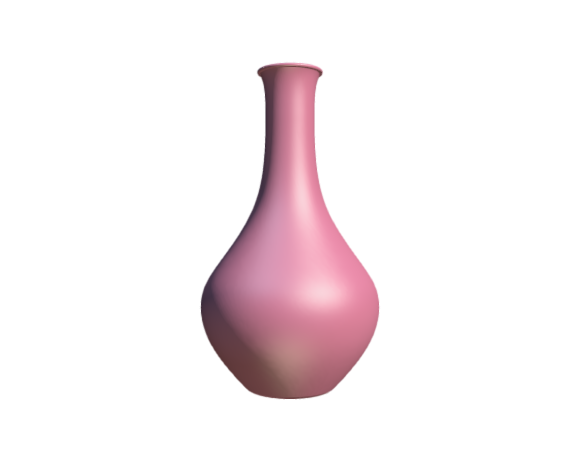 3D-Dimensions-Objects-Decorative-Vases-IKEA-Viljestark-Vase-Tall