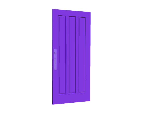 3D-Dimensions-Buildings-Exterior-Doors-Solid-Entry-Doors-Vertical-3-Panels