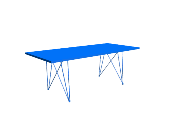 3D-Dimensions-Furniture-Dining-Tables-Tavolo-XZ3-Rectangular