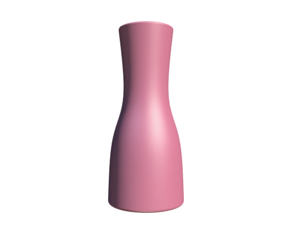 3D-Dimensions-Objects-Decorative-Vases-IKEA-Tidvatten-Vase-Small