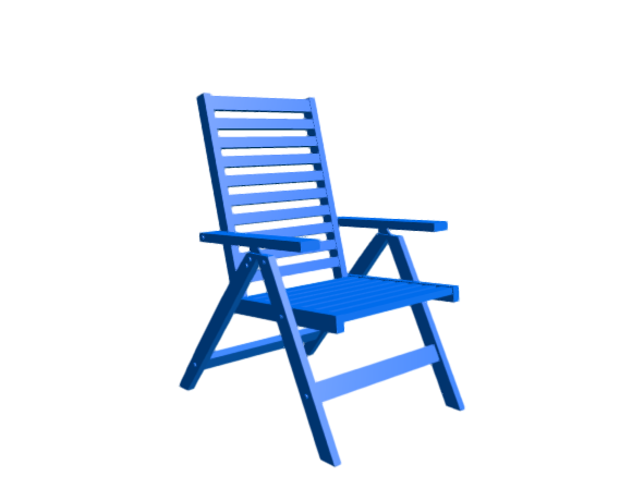 3D-Dimensions-Guide-Furniture-Recliner-IKEA-Applaro-Reclining-Chair