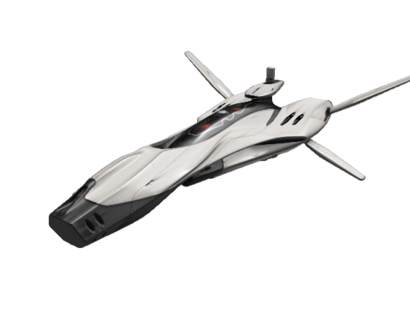 Cubeworld Fighter (Low-Poly)