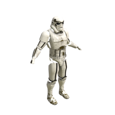 Full set of storm trooper armor ( Dirty )