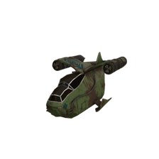 Auzituck gunship ( Tank Green )