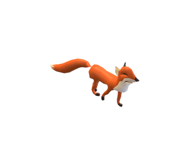  - Animated Low Poly Fox