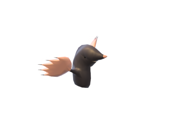 Animated Low Poly Mole