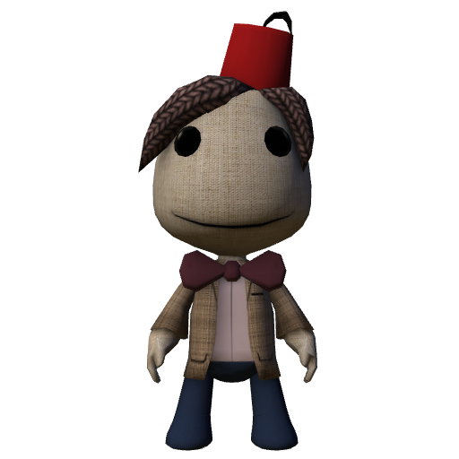 p3d.in - Sackboy Doctor Who