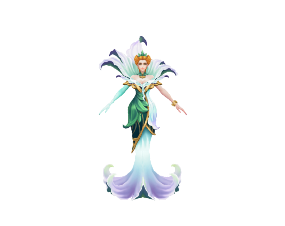 Aurora Nature Throne Skin