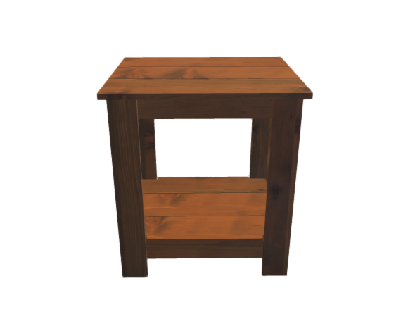 Side Table - Rustic