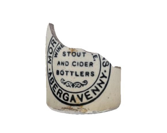 Morgan & Evans Stoneware Beer Bottle