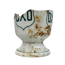 White Earthenware Pedestal 'Oxo' Cup
