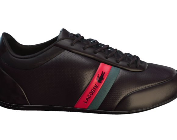 Lacoste Men's Storda 318 1 U Sneakers (Black)