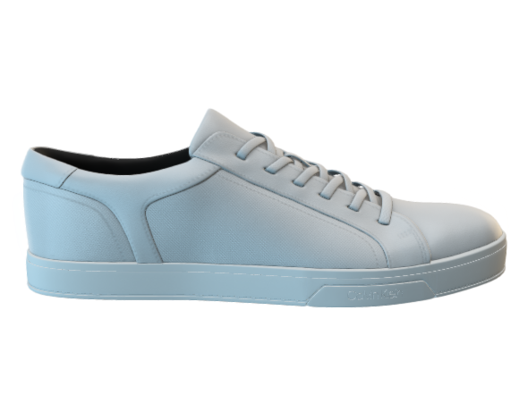 Calvin Klein Men's Bowyer Diamond Sneakers (White)