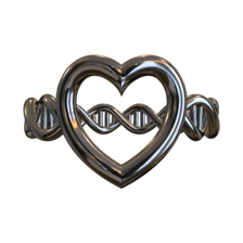 Size 10.75 DNA Heart Ring