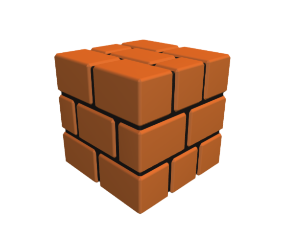 Super Mario Brick Block