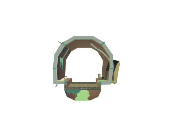 Low Poly Sewer w/Hole