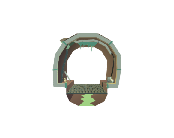 Low Poly Sewer w/Ladder