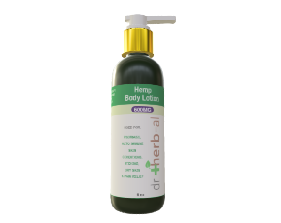 HEALING HEMP BODY LOTION – 600MG HEMP – 8OZ