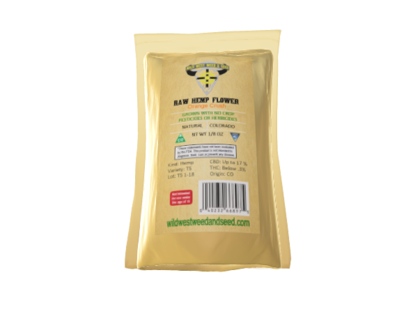 RAW CBD FLOWER UP TO 17%