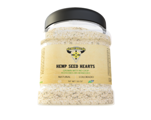  HEMP SEED HEARTS 16OZ THC/CBD-FREE