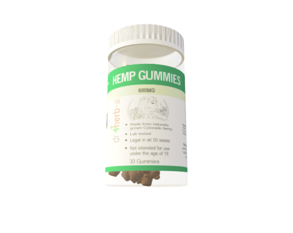 Gummies – 600 mg – 20 mg/gummie – 30 count