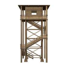 watchtower made ​​of wood