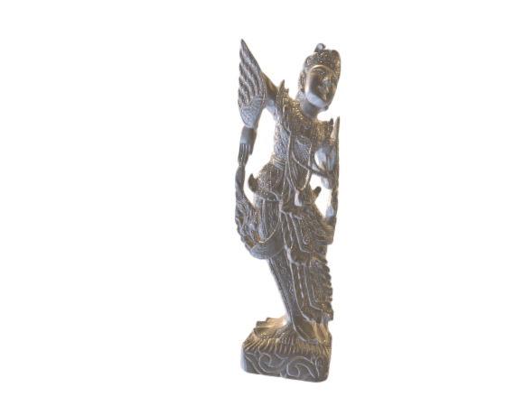 Hand-carved statuette