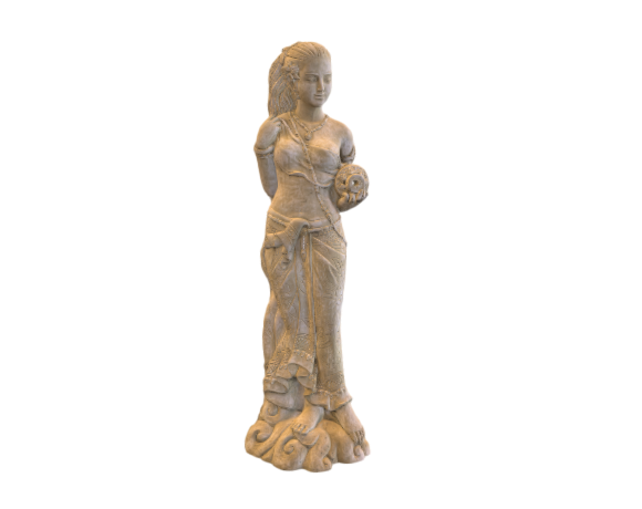 A 3D model of a Samui Lady (textured)