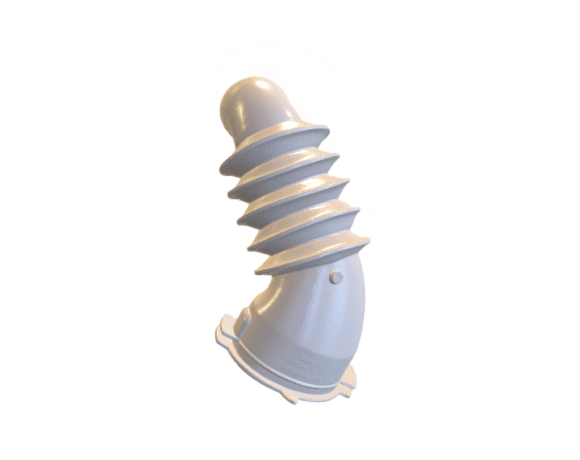Washing machine pipe
