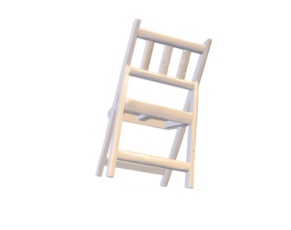Wooden Chair untextured