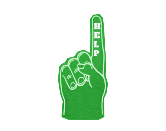 Help Foam Finger