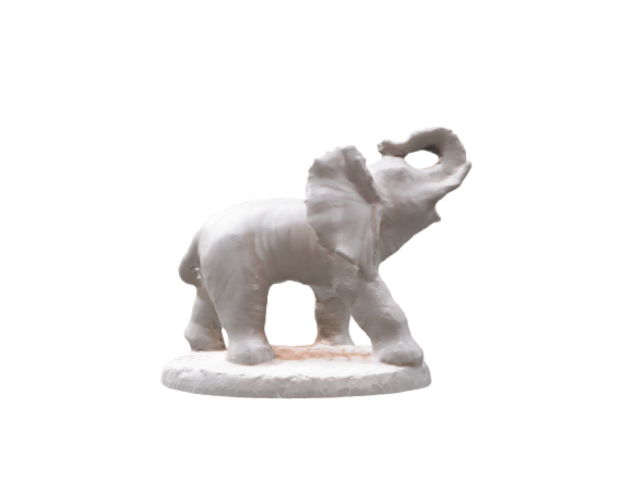 Elephant Clay Model