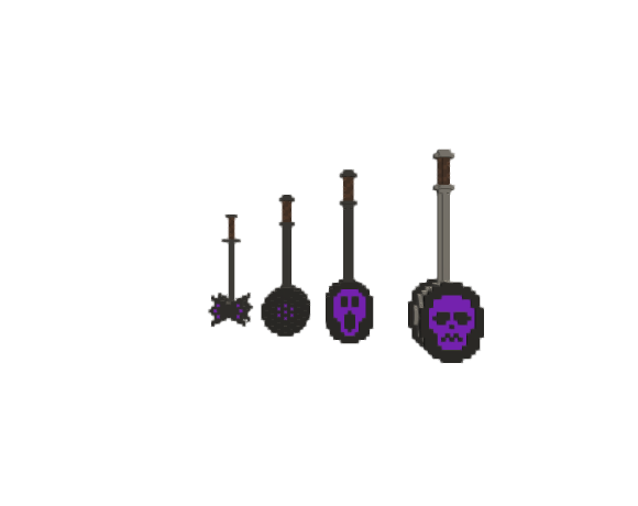PM Medieval Weapons 01 - Poison Hammers