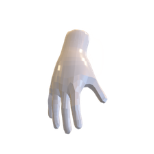 hand lowpoly